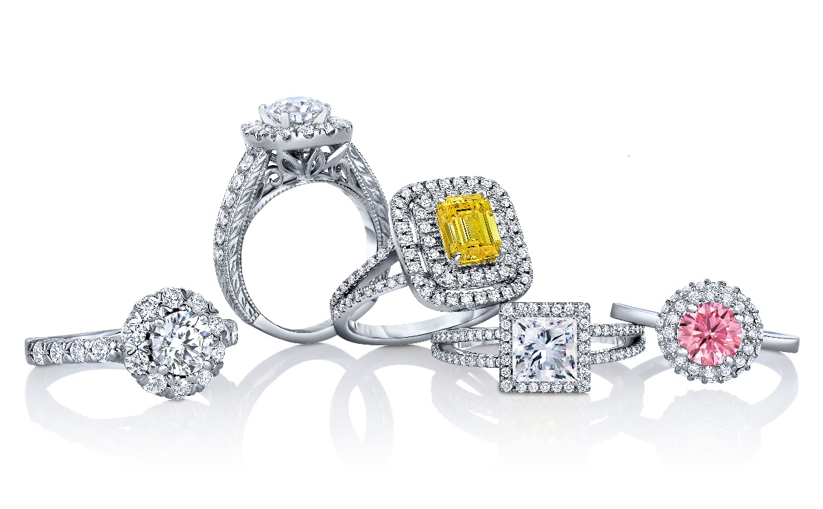 Pure Grown Diamond Rings